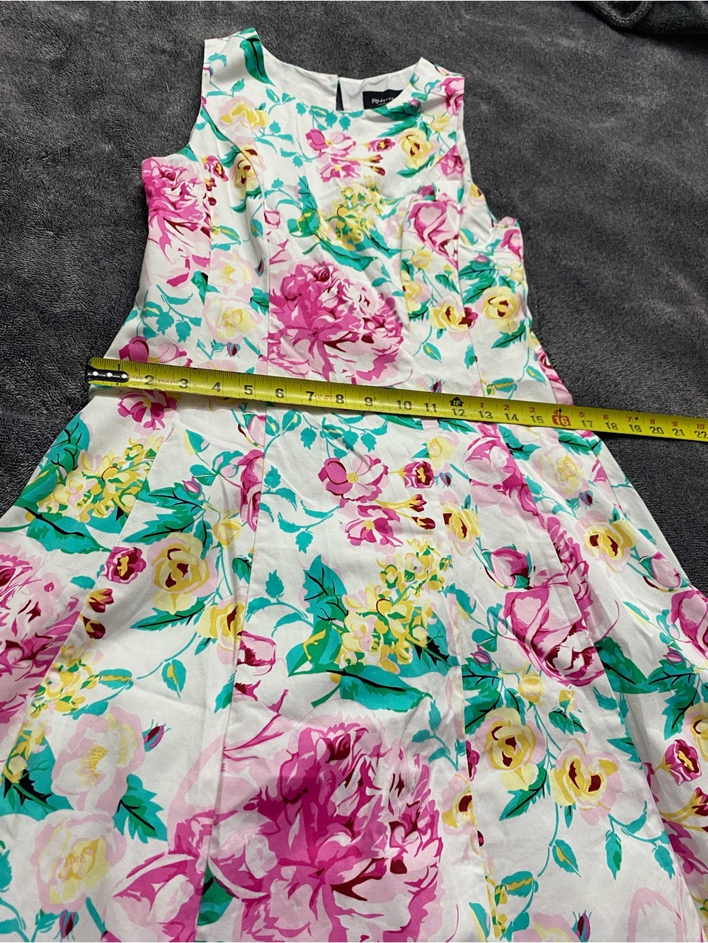 RN Studio Ronni Nicole Floral Dress Sz 6 Fit & Flare Derby Wedding Romantic - Picture 9 of 9